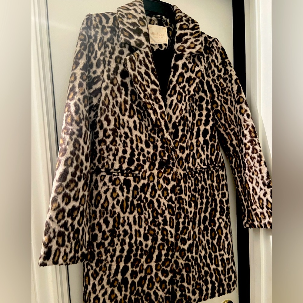 Altar'd State Leopard Print Coat